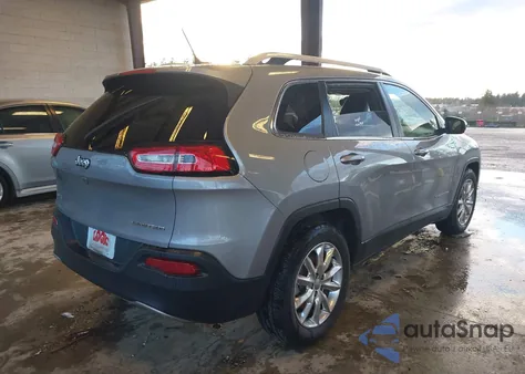 2015 Jeep Cherokee Limited z USA, uszkodzony, nr VIN 1C4PJMDB8FW719744